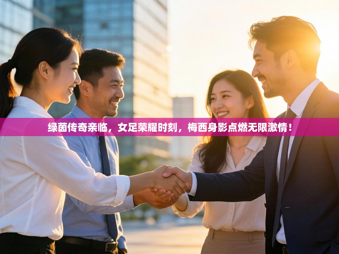 绿茵传奇亲临，女足荣耀时刻，梅西身影点燃无限激情！  第2张